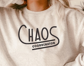 Chaos coordinator svg, Gift for mom SVG, mother's day Quotes shirt svg, png, dfx, Cricut cut file.