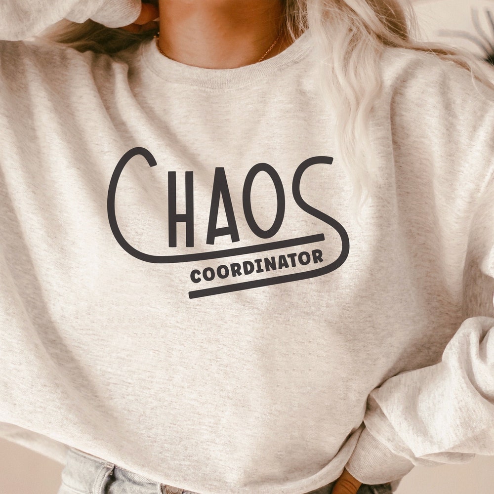 Chaos Coordinator Svg, Gift For Mom Svg, Mother'S Day Quotes Shirt Svg, Png, Dfx, Cricut Cut File.