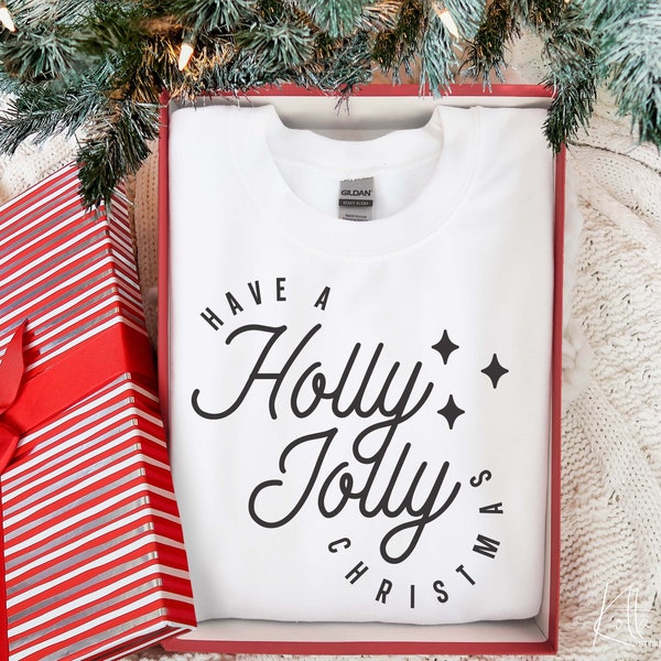 Christmas svg, Have a Holly Jolly Christmas svg, Christmas shirt Svg, Christmas gift, Christmas Cut File svg, png, dxf files for cricut