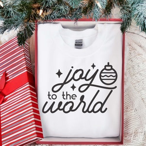 Christmas svg, Joy to the World svg, Christmas shirt Svg, Christmas gift, Christmas Cut File svg, png, dxf files for cricut