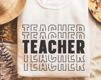 Teacher svg, Teacher life svg, Teacher Quotes shirt gift svg, png, dfx, Cricut cut file.