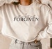 Not Perfect Forgiven SVG, Christian svg, religious svg, faith svg, Jesus svg, bible Quotes shirt gift svg, png, dfx, Cricut cut file. 