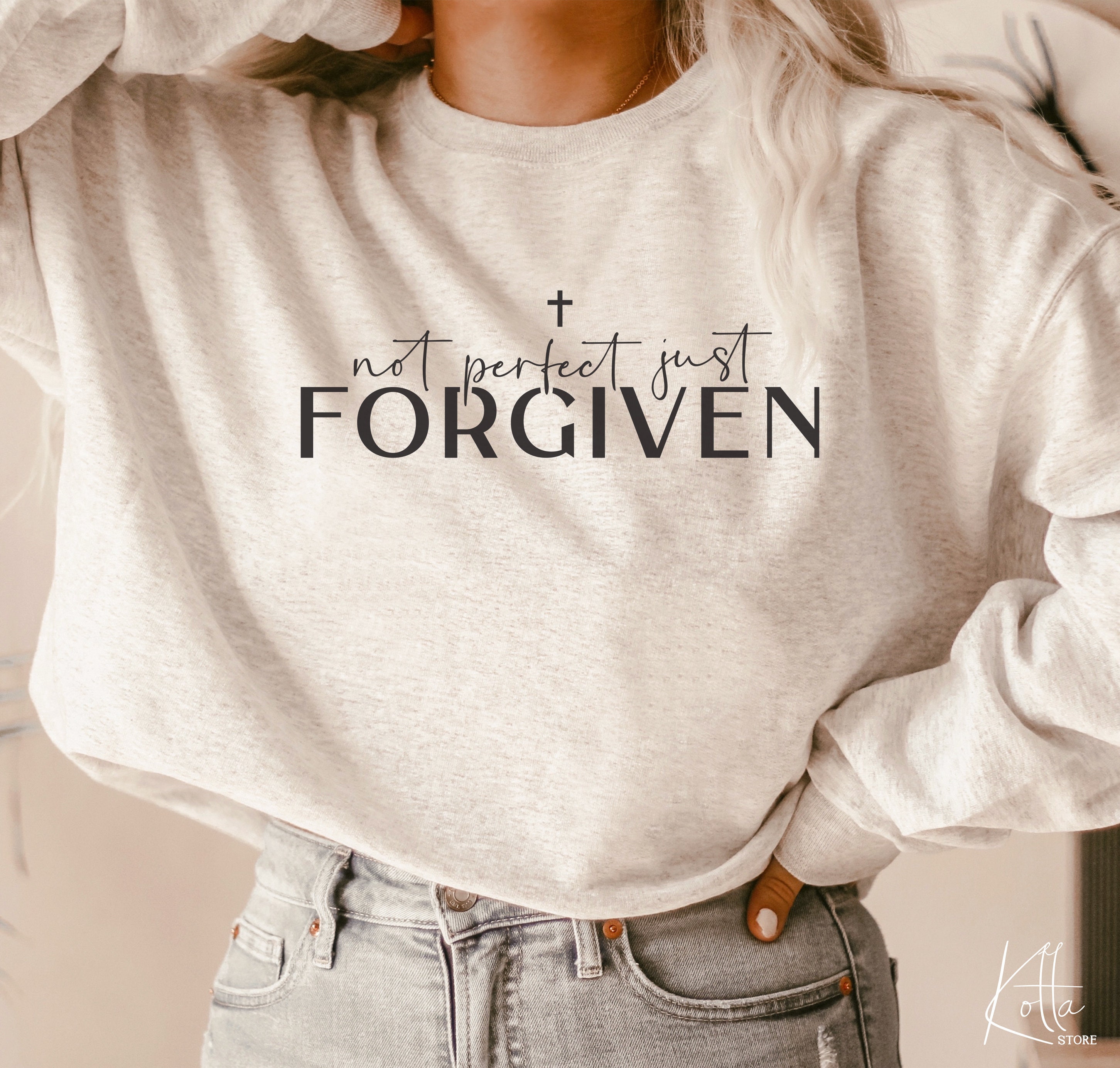 Perfectly Forgiven Not Perfect Forgiven SVG Christian Svg Religious Svg Faith | Etsy