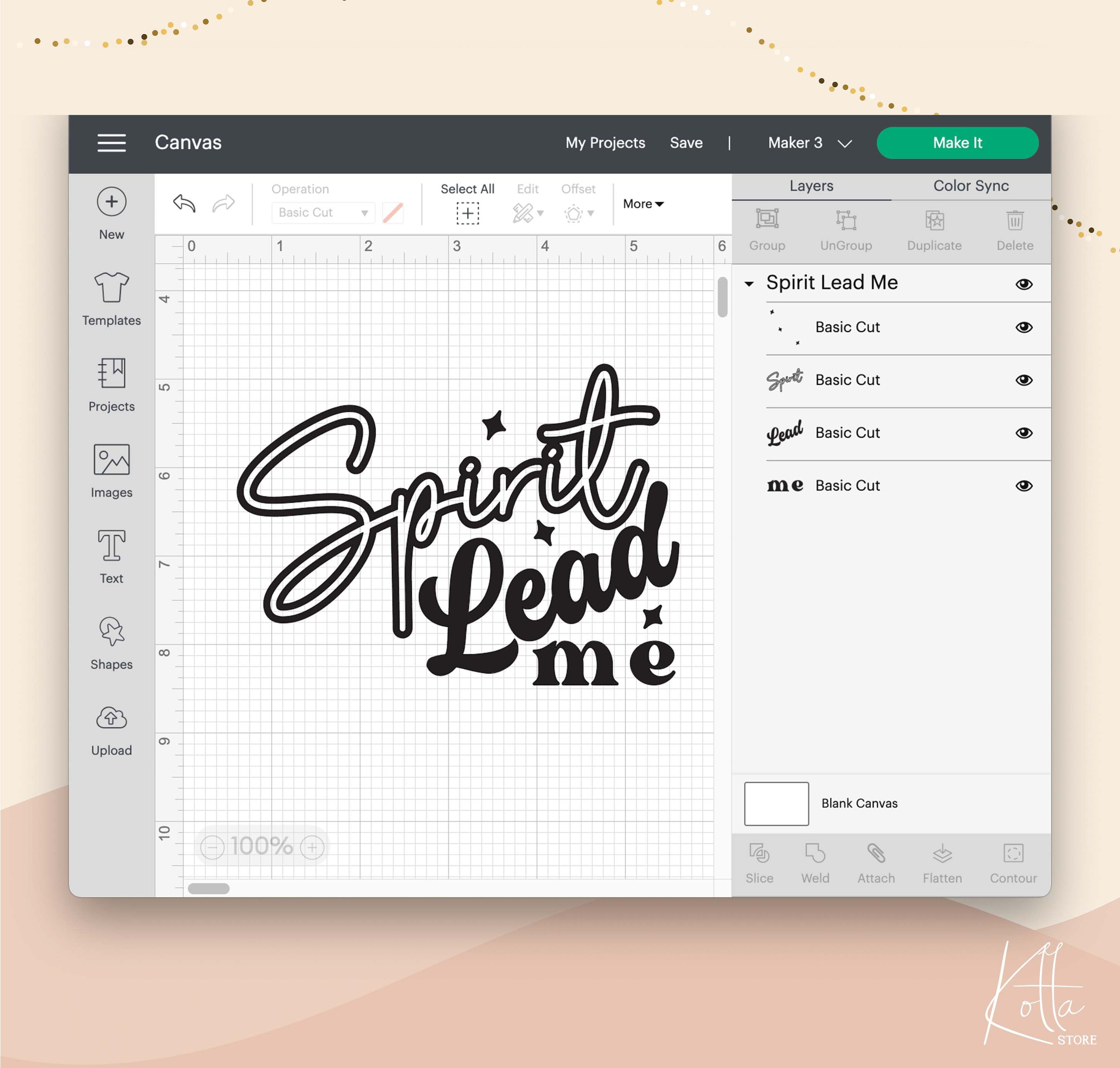 Spirit Lead Me Svg, Christian Svg, Religious Svg, Faith Svg, Jesus Svg ...