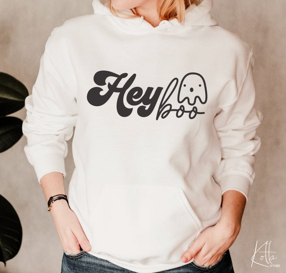 Hey boo svg, Fall Svg, Halloween Svg, Halloween quotes shirt gift svg, png, dfx, Cricut cut file.