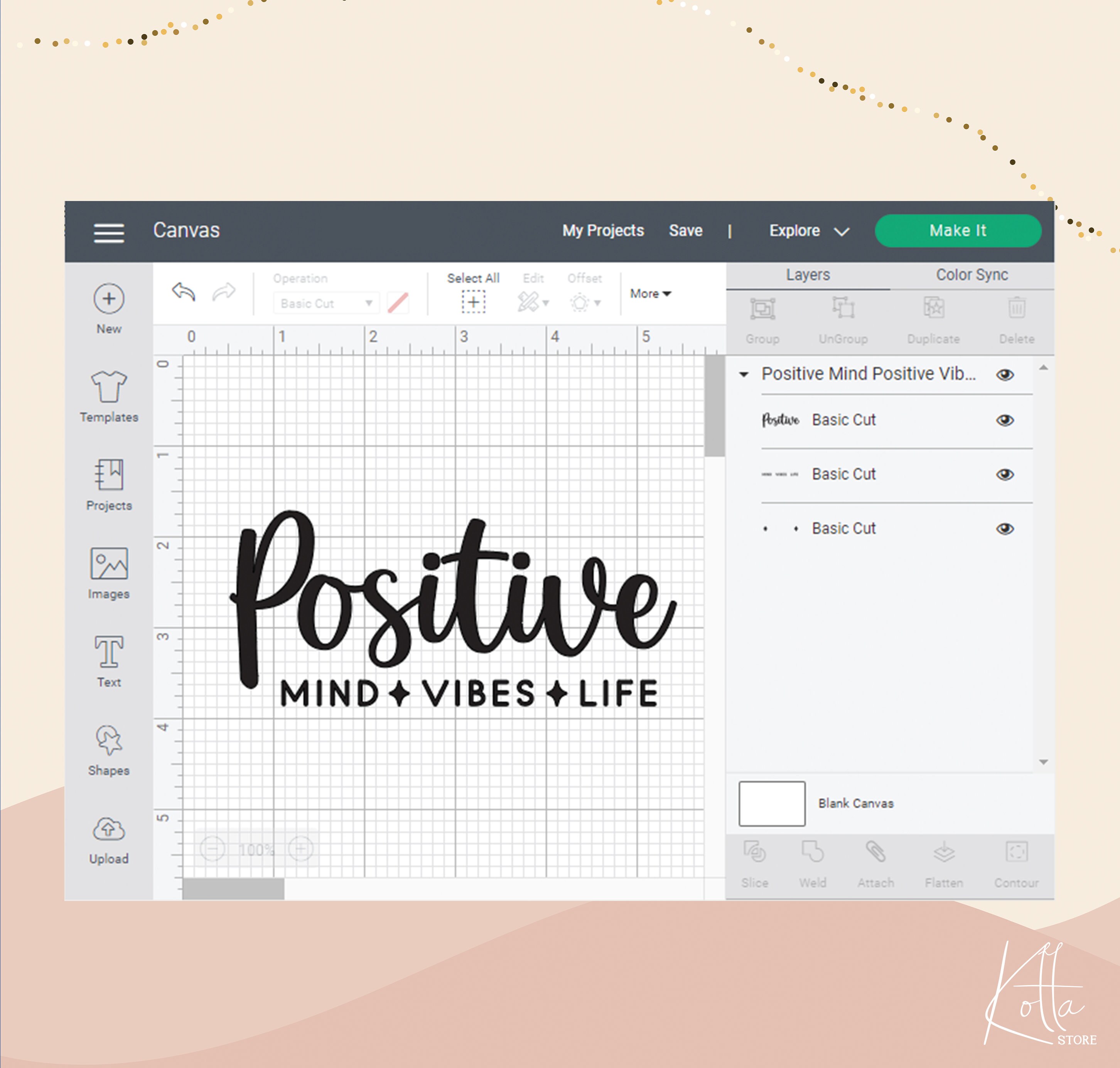 Positive Mind Positive Vibes Positive Life SVG, Inspirational Svg ...