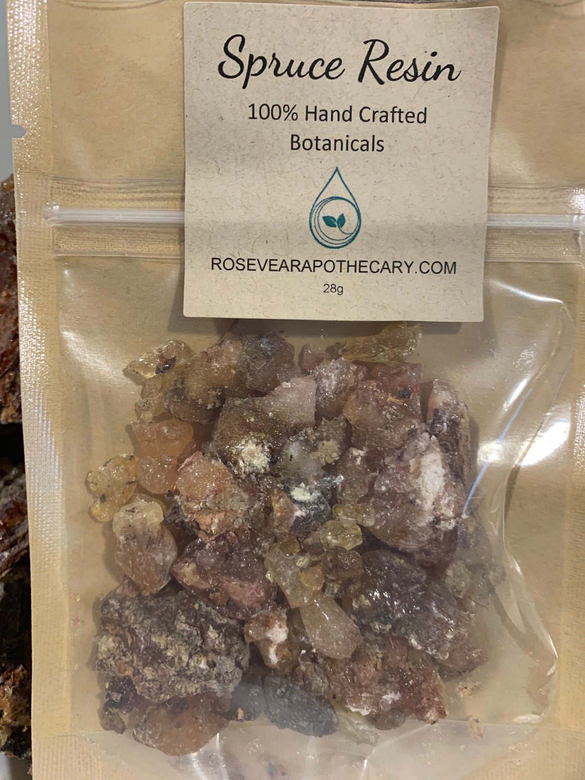 Raw Canadian Spruce Tree Resin Sap Pitch Gum Salve Etsy