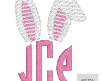 Bunny Ears Embroidery Design | Easter Design | Bunny Ears Sketch Design