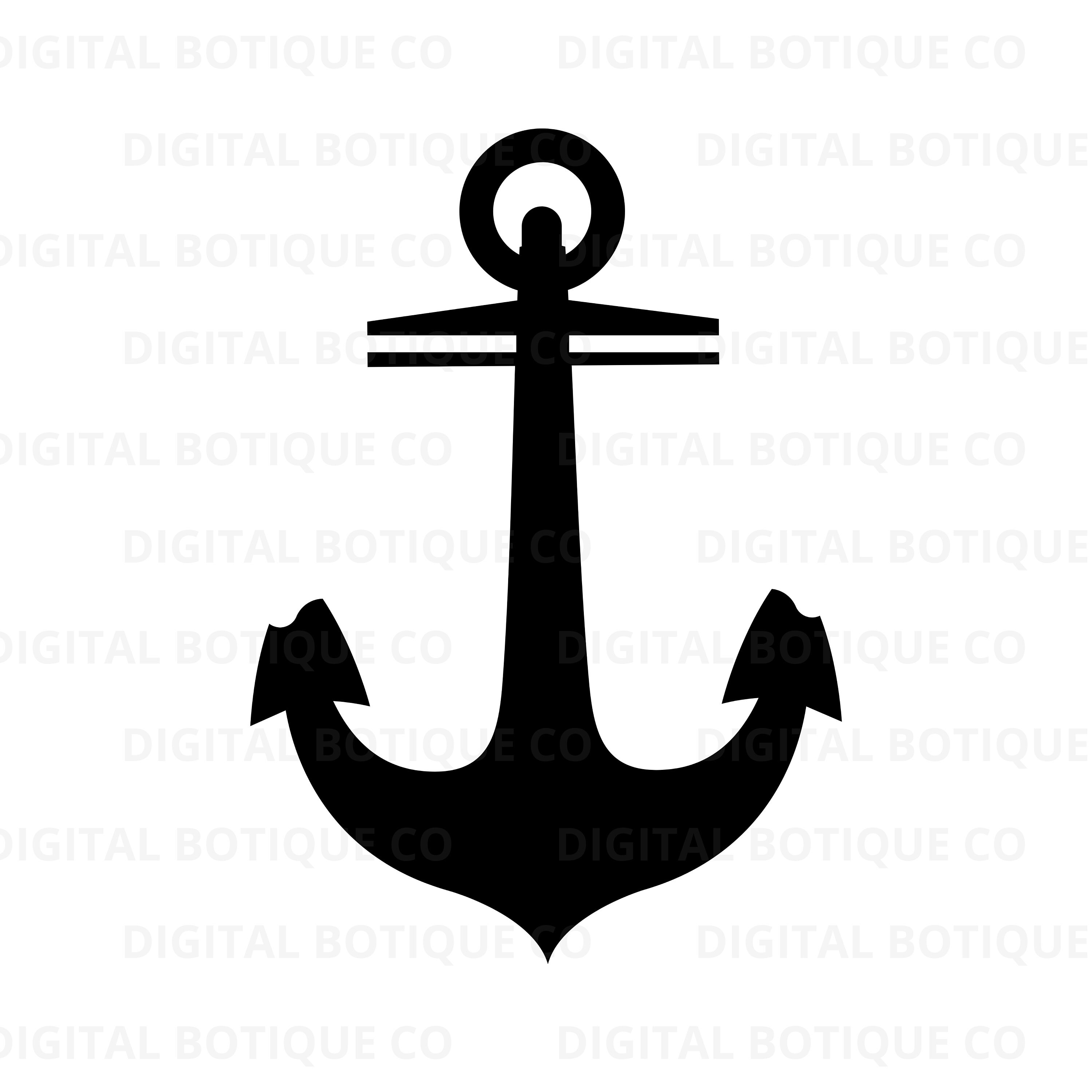 Anker Svg Anker Png Anker Clipart Etsy