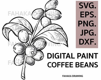 Download Coffee Bean Svg Etsy