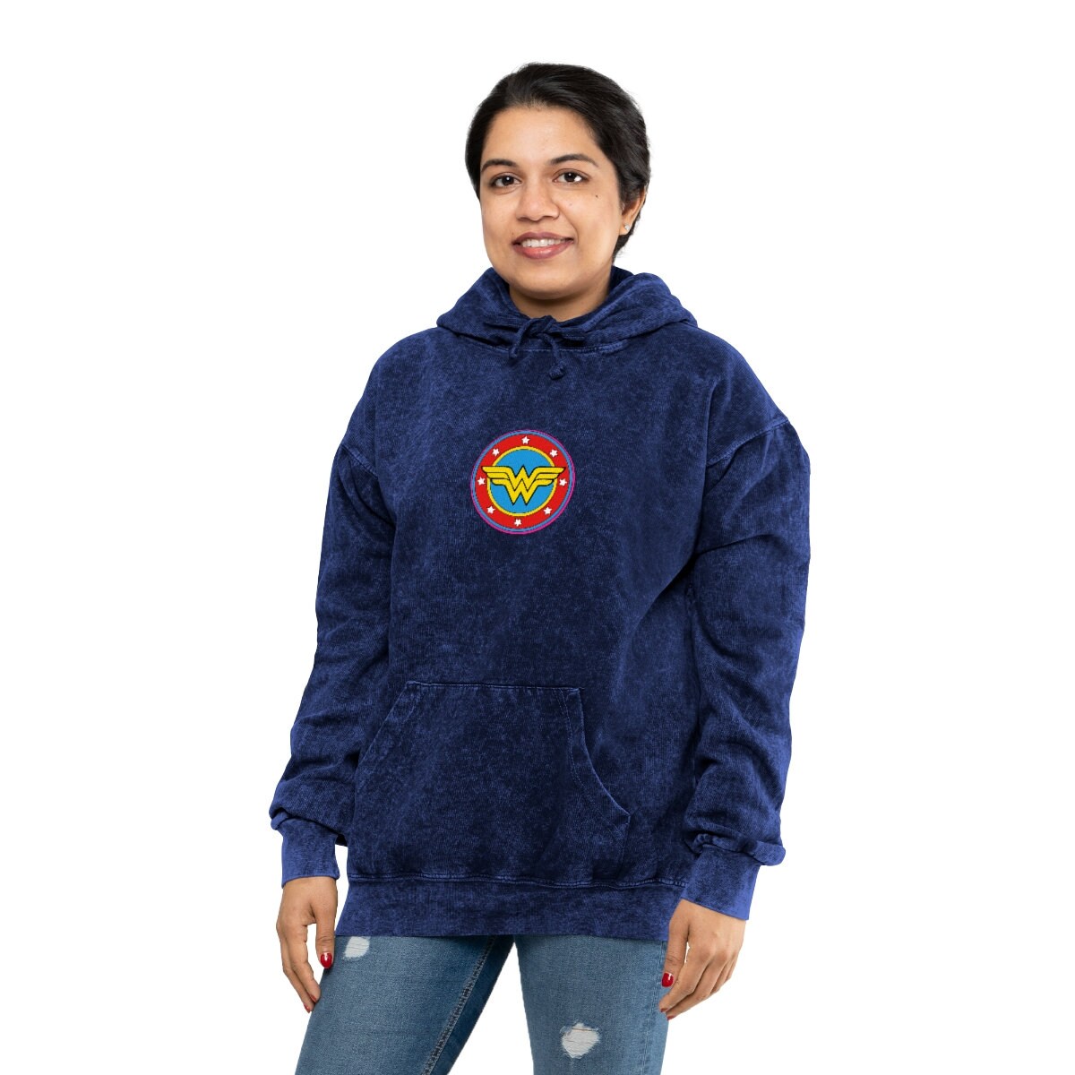 Unisex Mineral Wash Hoodie Kleding Gender-neutrale kleding volwassenen Hoodies & Sweatshirts Hoodies 
