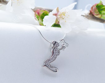 Collana con ciondolo mamma e bambino