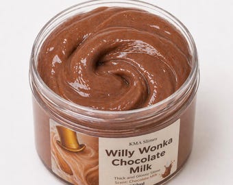 Chocolate Milk Scented Slime: Thick, Glossy, with Charm