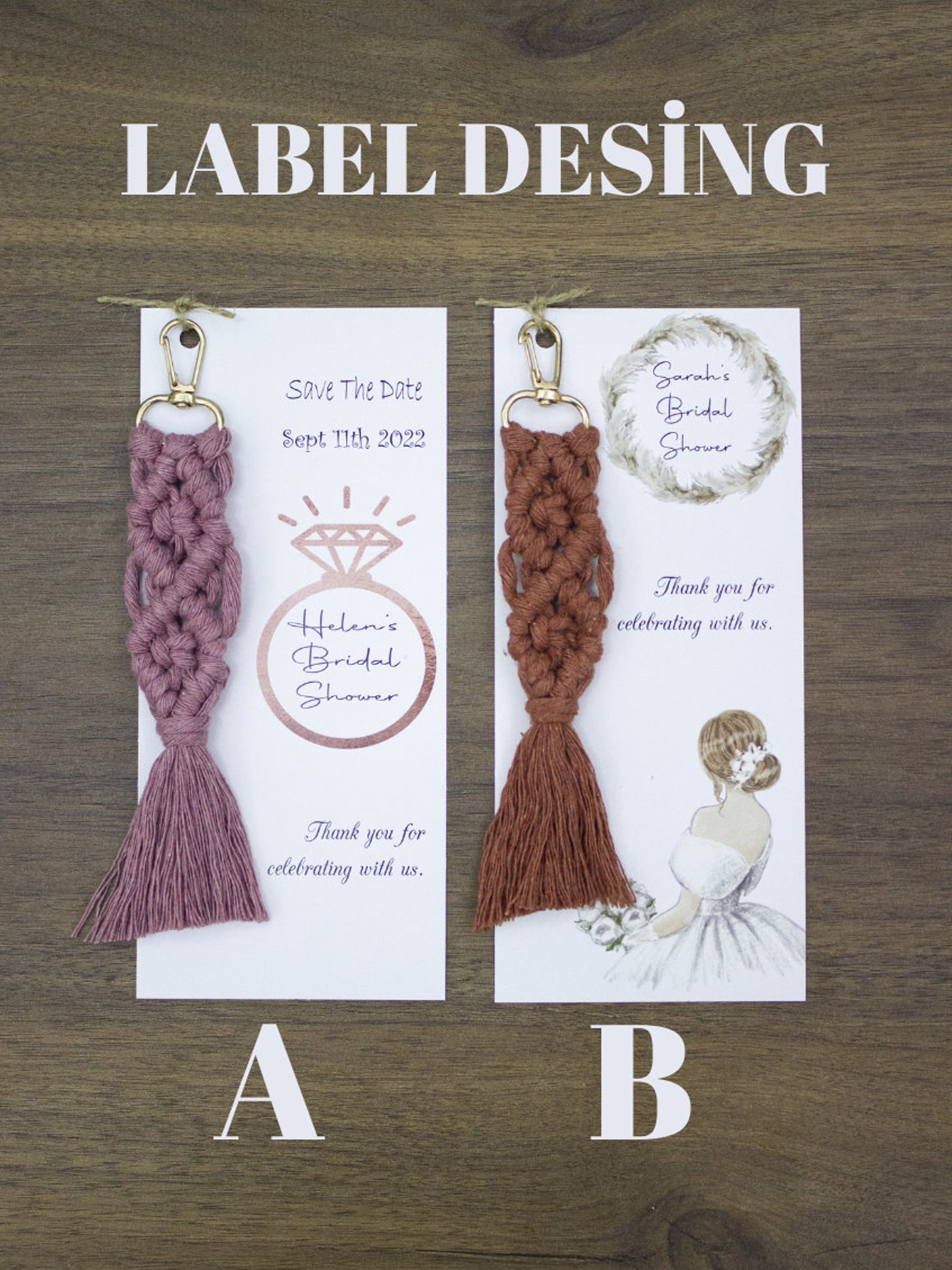 Personalized Boho Bridal Shower Favors in Bulk Pearl Bead Etsy