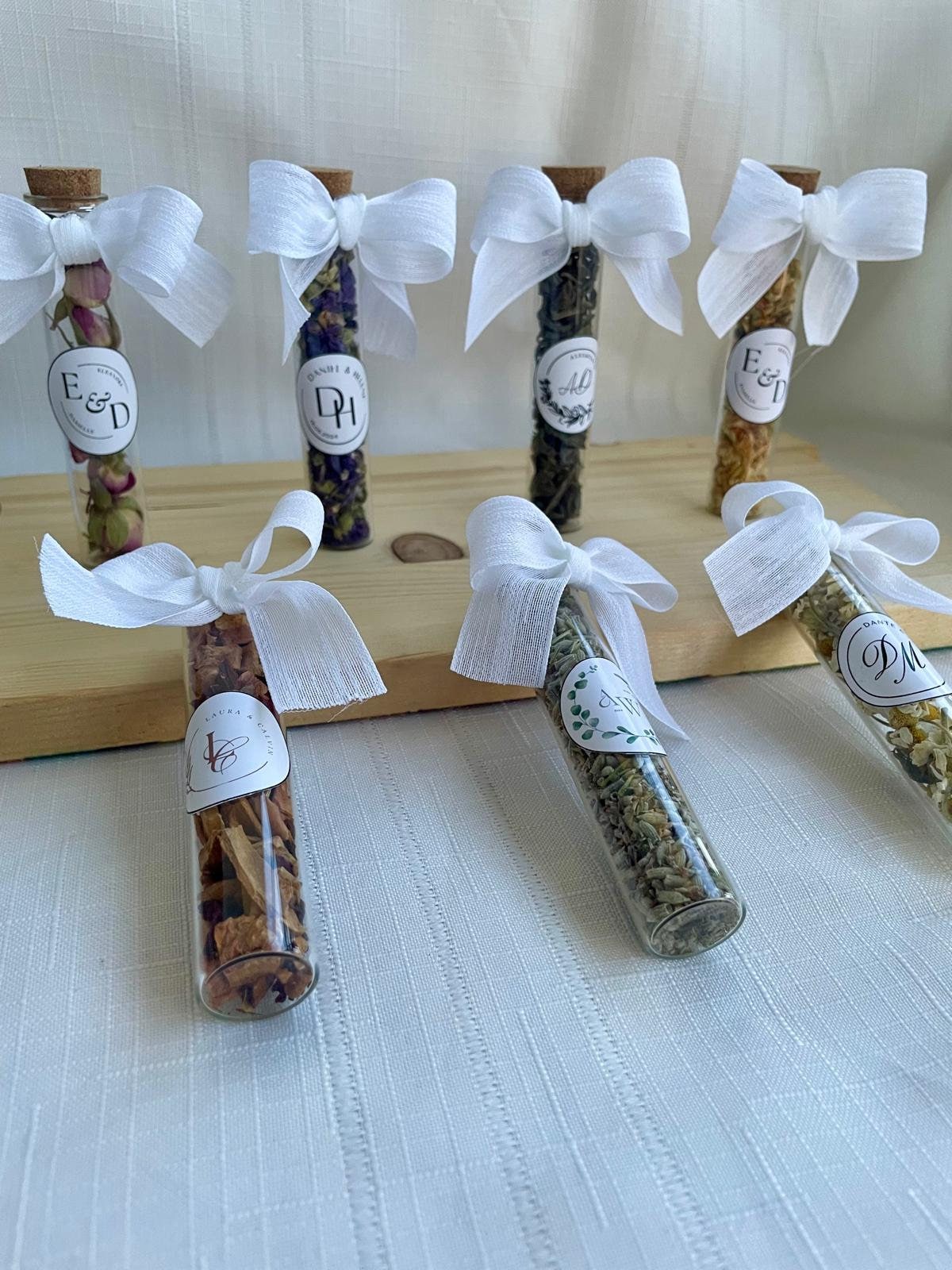 Personalized Wedding Tea Favors Guests, Bulk Rustic Wedding Favor, Wood Personalized Wedding Tea Favors Guests, Bulk Rustic Wedding Favor, Wood