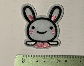 Rabbit iron-on patch