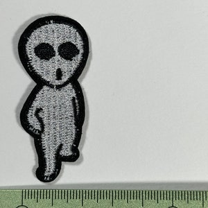 Alien iron-on patch