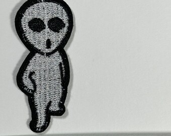 Alien iron-on patch
