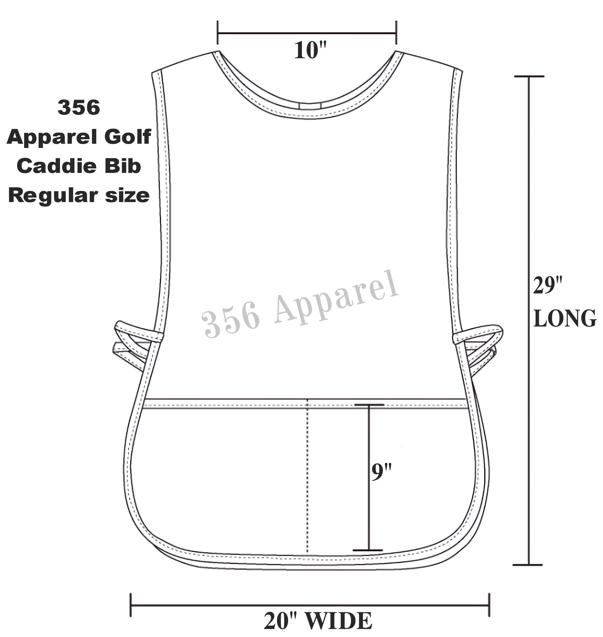 Golf Caddie Bib Uniform for Golf Caddy. Professional Grade Etsy
