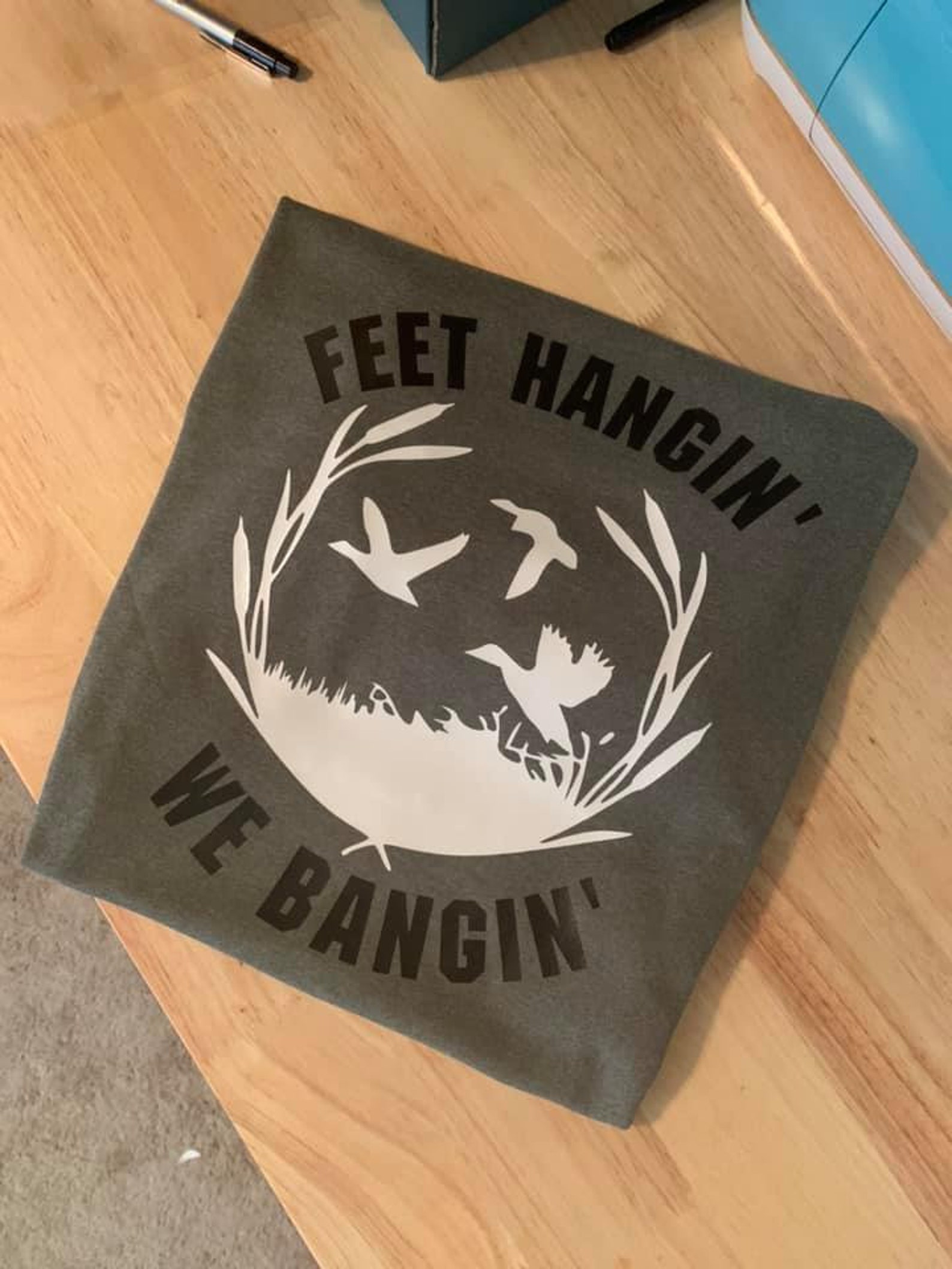 Feet Hangin' We Bangin' Shirts Etsy