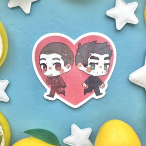 Sterek Sticker Teen Wolf Stiles Stilinski Derek Hale Holographic Vinyl Sticker