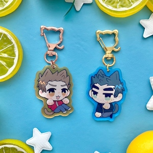 Sterek Charm Teen Wolf Stiles Stilinski Derek Hale Holo Keychain