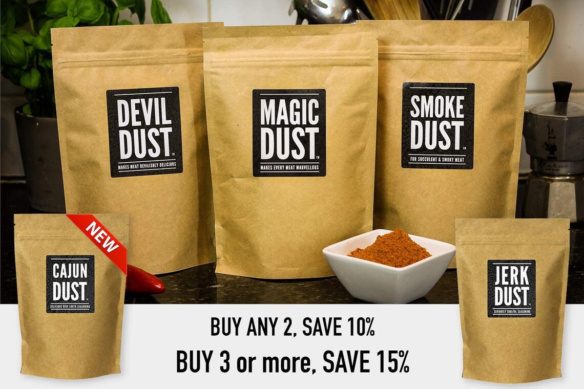 Cajun Dust Cajun Seasoning & BBQ Rub Delicious Deep Etsy