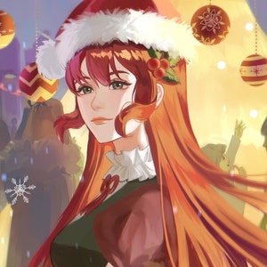 Benutzerdefinierte Anime Kunst Auftrag digital | fanart | Porträt