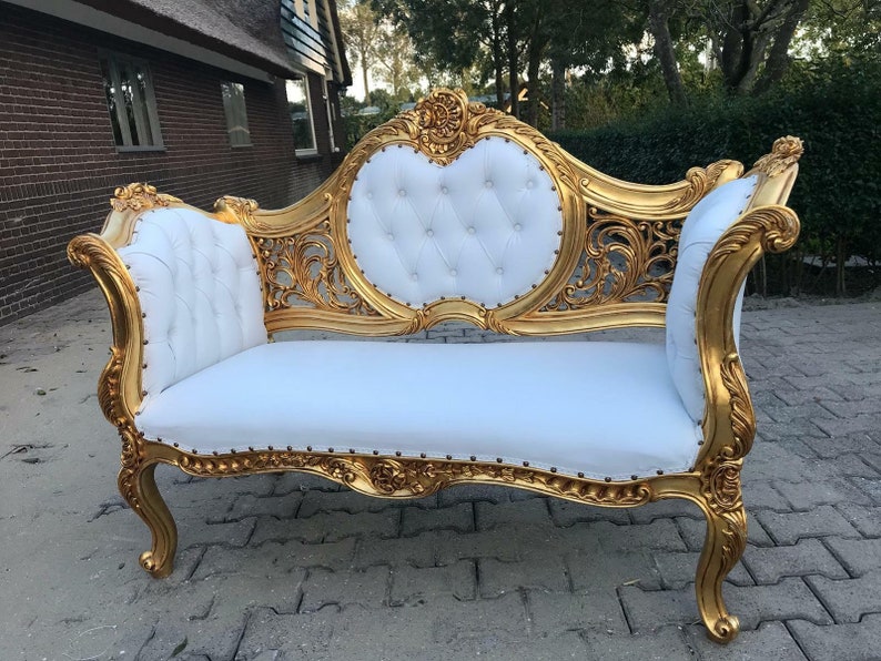 Beautiful Sofa/love Seat in French Louis Xvi/renaissance Style Etsy