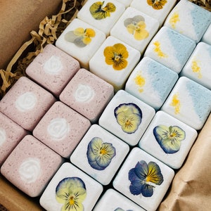 Custom Mineral Clay Bath Melt Bombs  | Non-Toxic | Organic | Wedding Favours | Baby Shower Favours