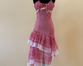 Vestido Kuffiyeh personalizado (vestido de Bella Hadid)