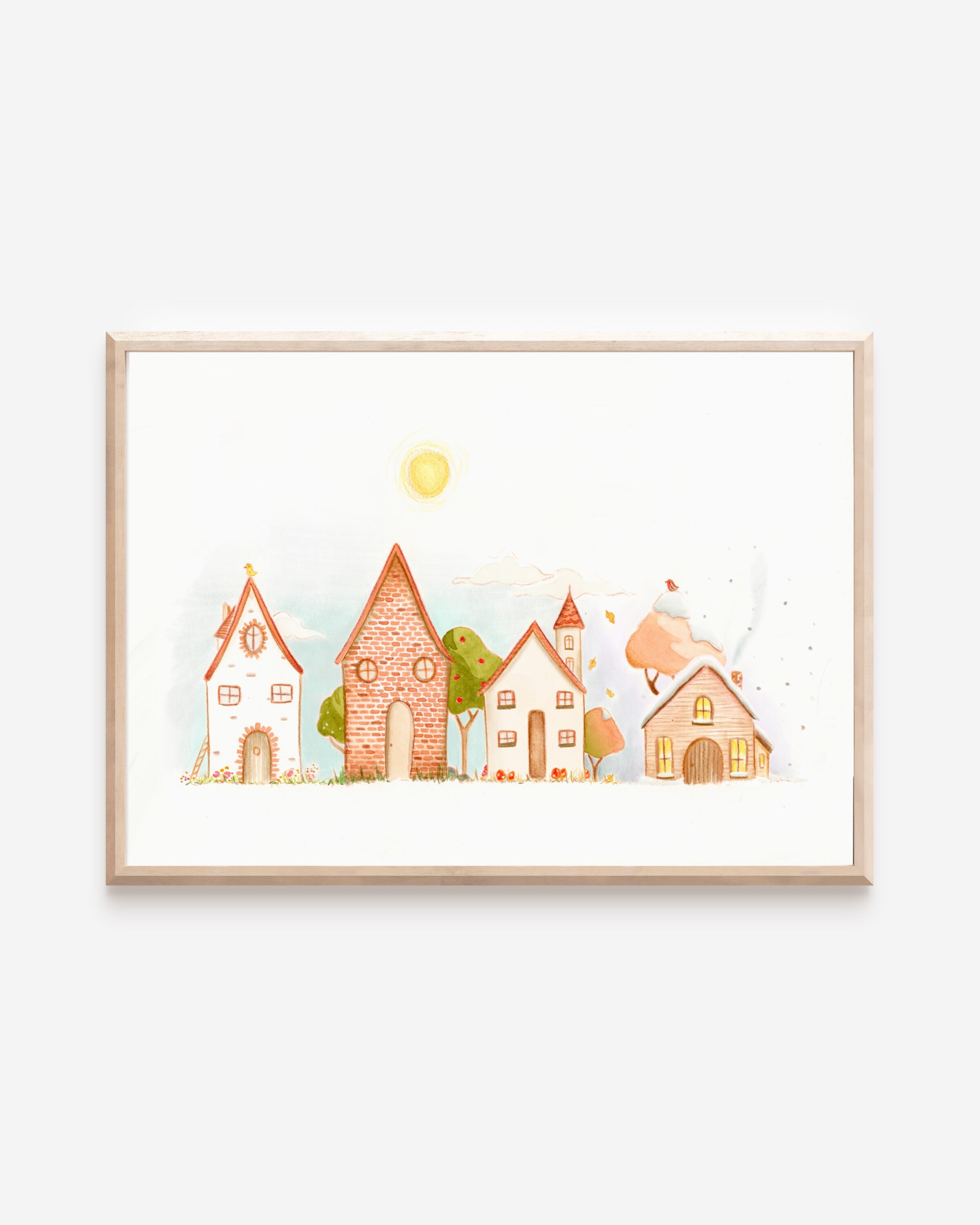 Affiche Poster Saisons, Chambre d'enfant