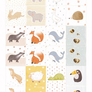Pdf Jeu de mémoire a IMPRIMER animaux jeux enfants jeu de mémoire jeu éducatif memory cartes