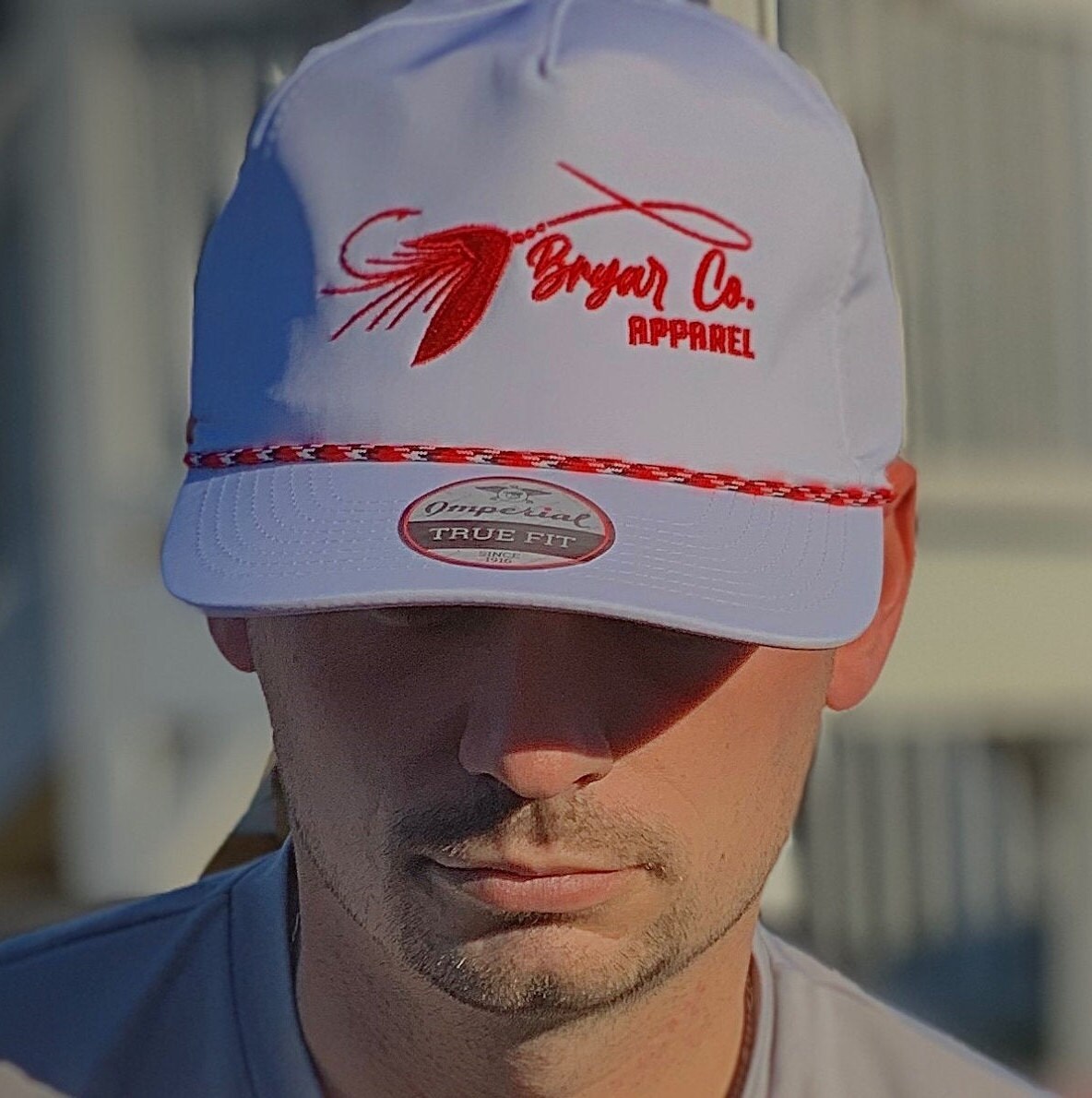 Bryar Co. Embroidered Fly Fishing Rope Hat Etsy