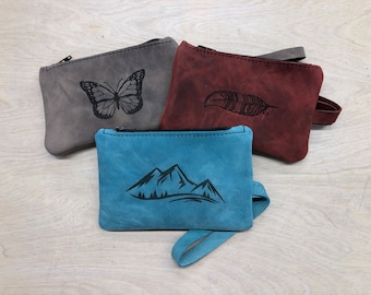 Leather Coin Purse Handmade in Canada