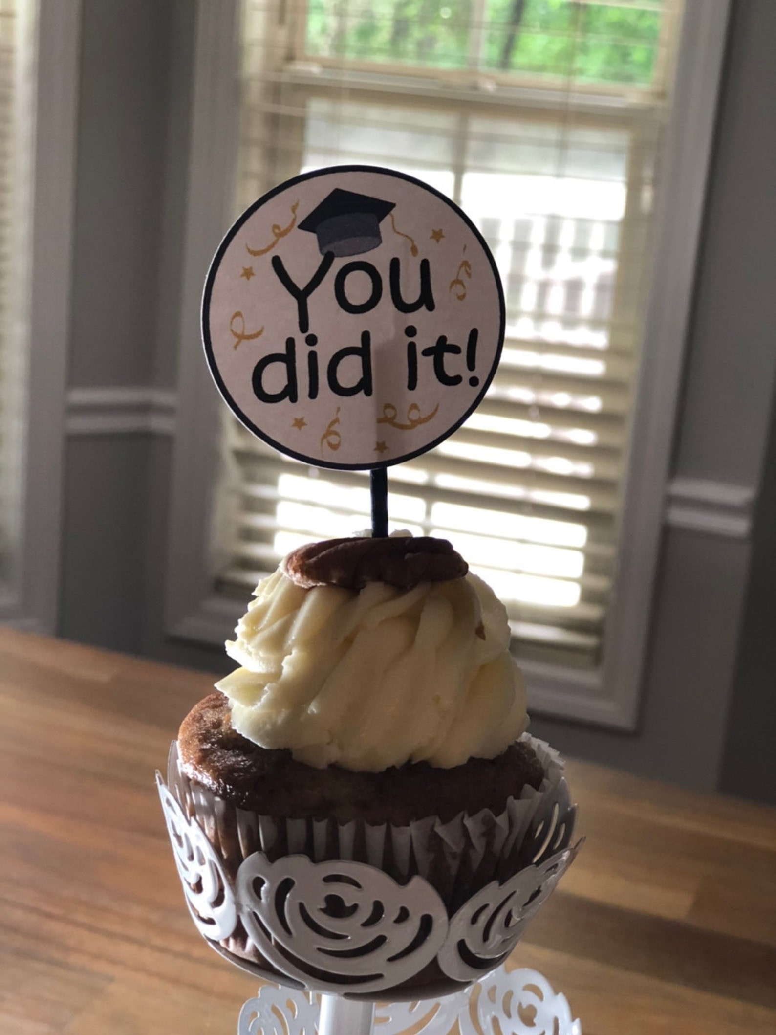 INSTANT DOWNLOAD/Congratulations/Cupcake topper Etsy
