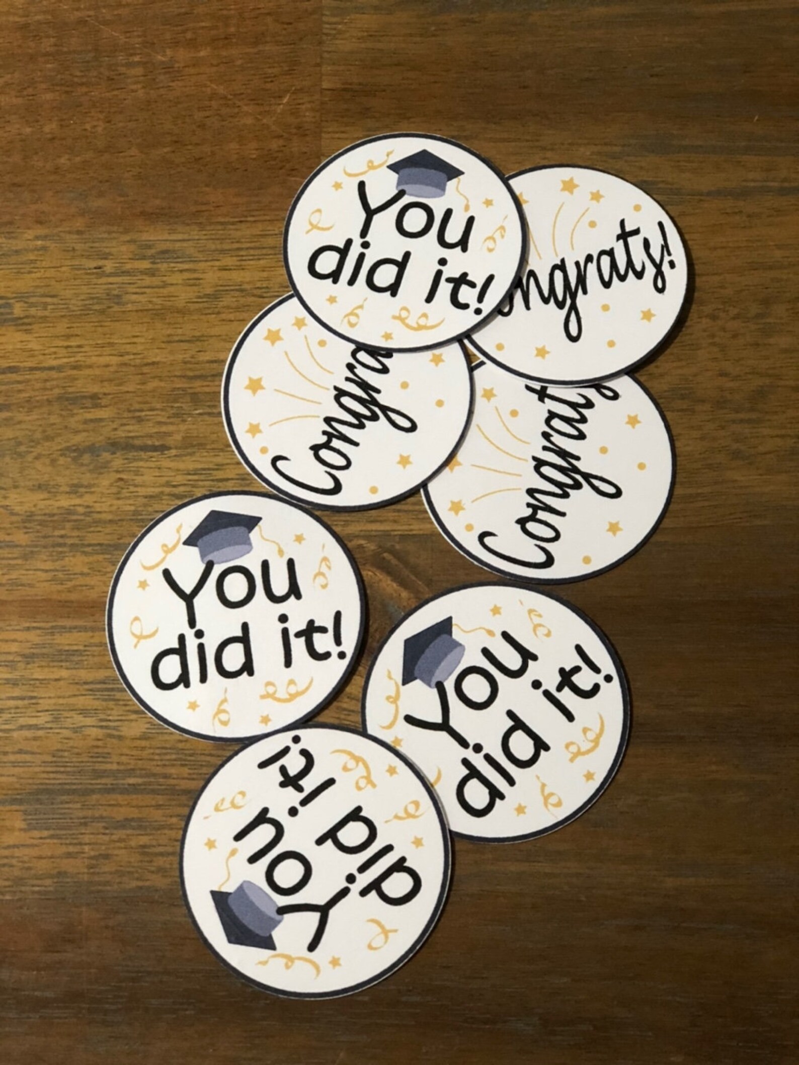 INSTANT DOWNLOAD/Congratulations/Cupcake topper Etsy