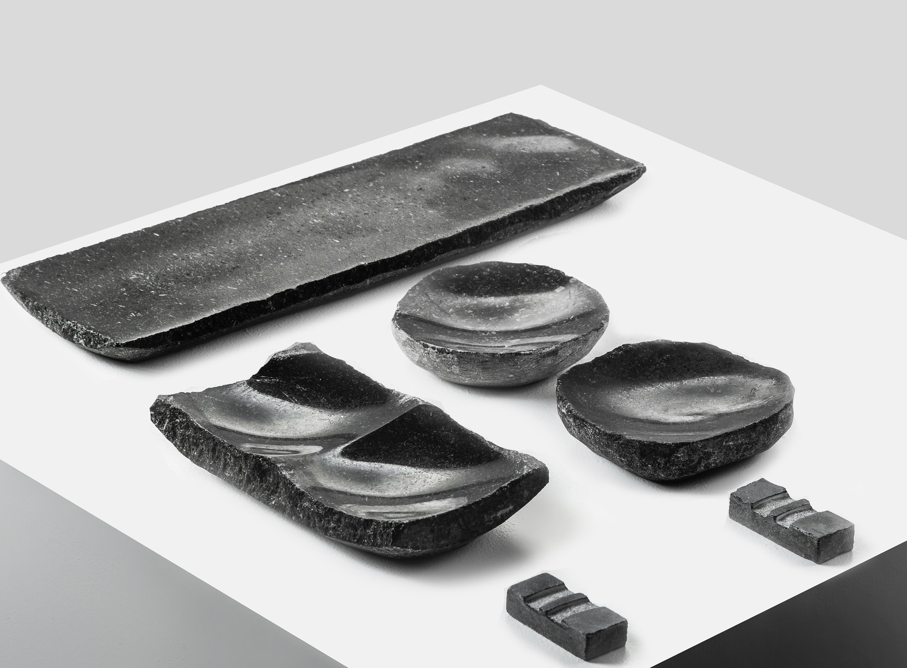 Wabi sabi black stone sushi set, sushi serving set, Japanese gift for couple, wedding gift, sushi gift set, sushi plate, sushi platter kit