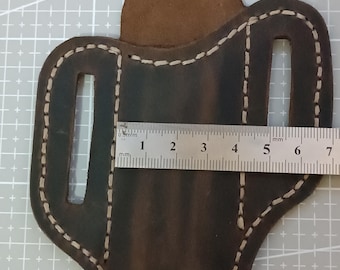 Cowboy Taschenmesserholster, das auch am Gürtel getragen werden kann PDF Nähanleitung