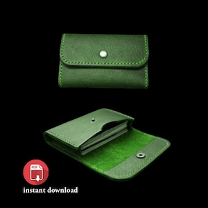 Porta carte di credito premium. Portafoglio in pelle con capacità di 25 carte. Porta strutto. Porta carte di credito in pelle.