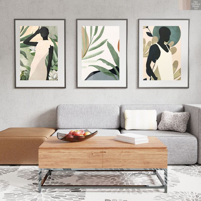 African Wall Art Nordic Style Meets Africa Wall Gallery Art Etsy UK