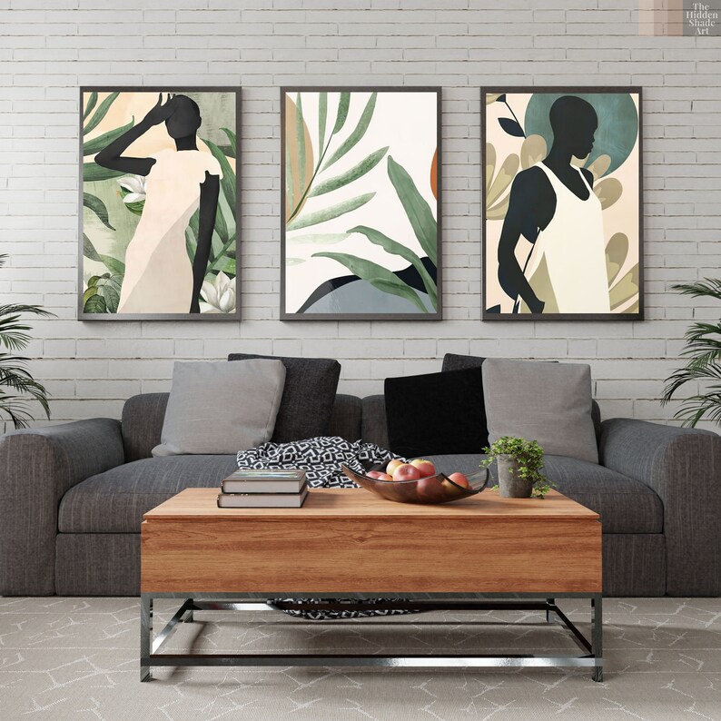 African Wall Art Nordic Style Meets Africa Wall Gallery Art Etsy UK