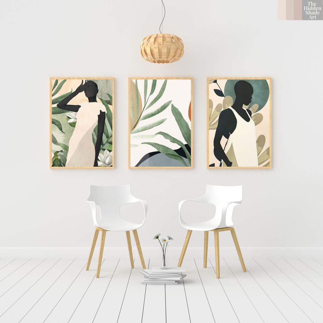 African Wall Art Nordic Style Meets Africa Wall Gallery Art Etsy UK
