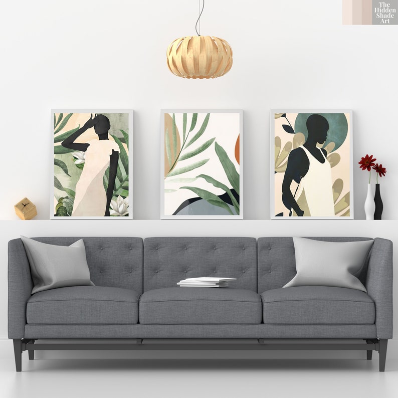 African Wall Art Nordic Style Meets Africa Wall Gallery Art Etsy UK