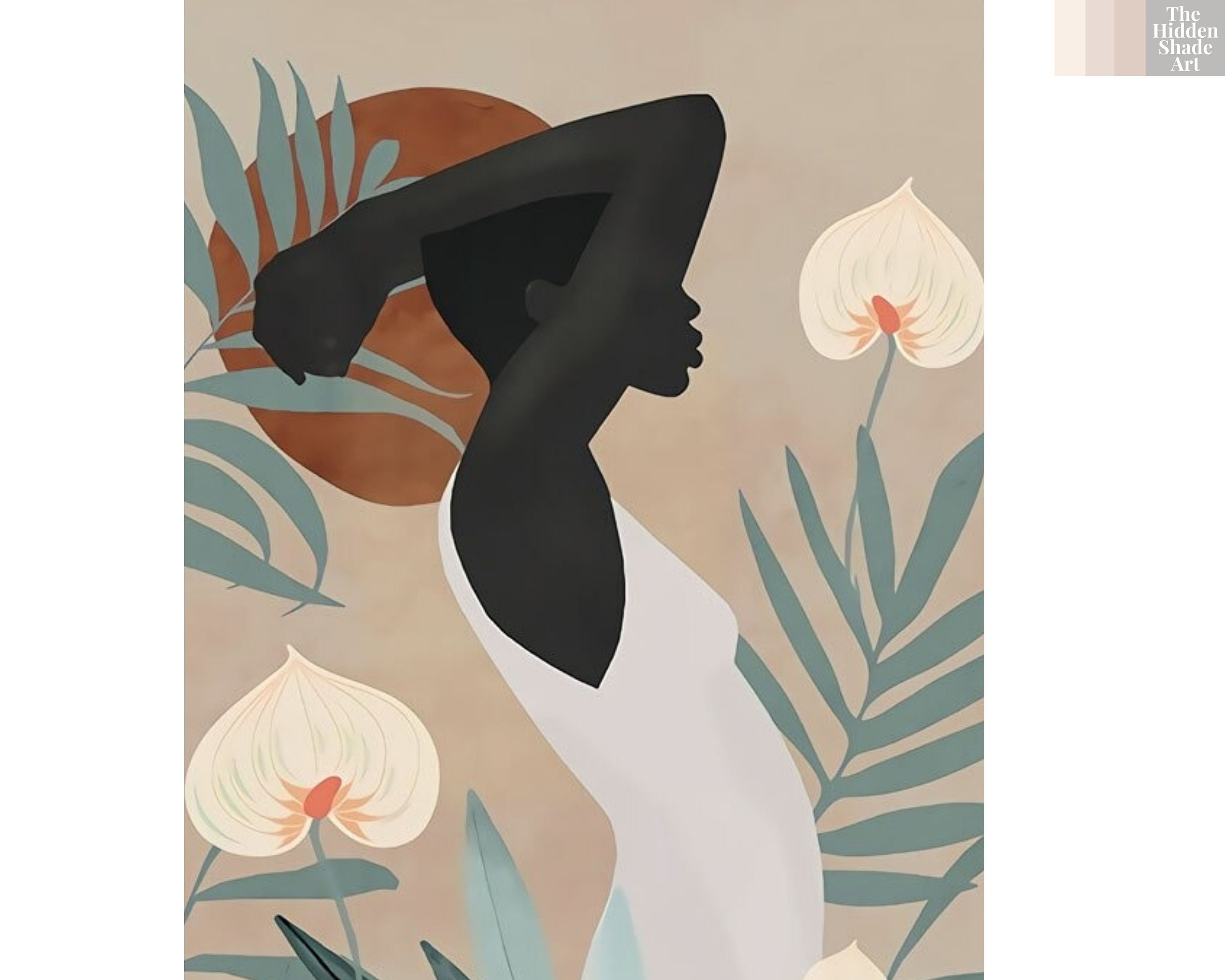 African Wall Art Contemporary Modern Art Etsy