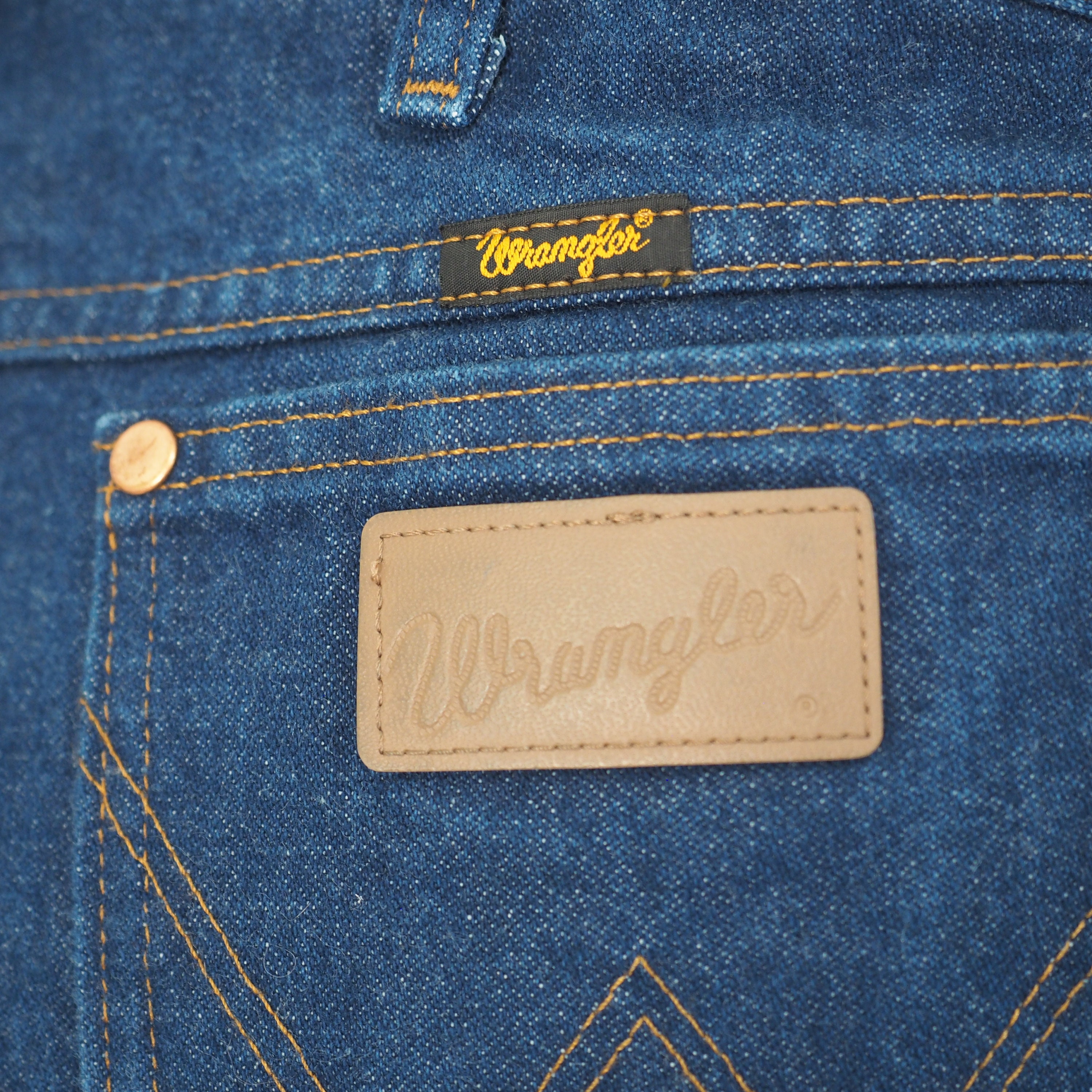 90s Vintage Wrangler Jeans 13MWZPW® High Waisted Straight Leg Regular ...