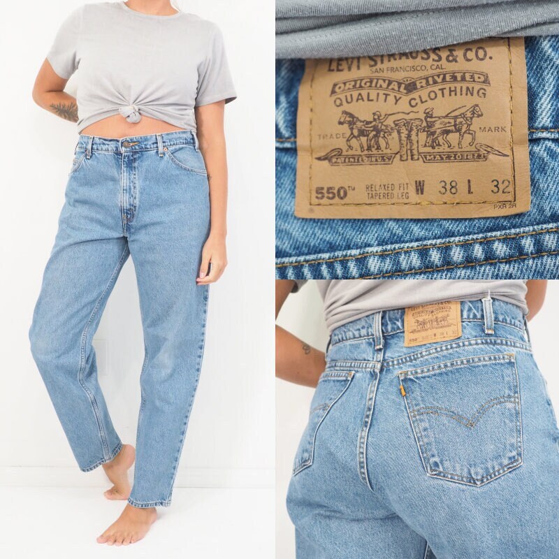 levis 550 orange tab