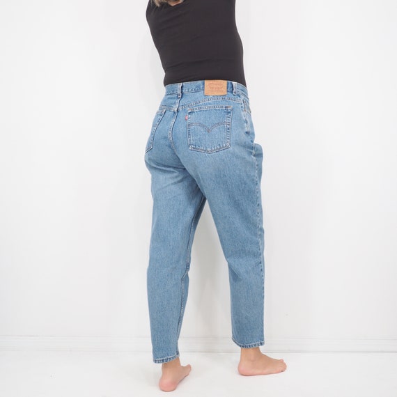 Vintage Levi 550 Jeans | Very High Waisted | Tape… - image 6