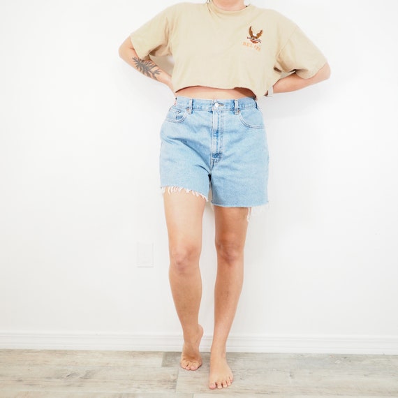 Vintage Levi 505 Shorts | Cut-offs | High Waisted… - image 2