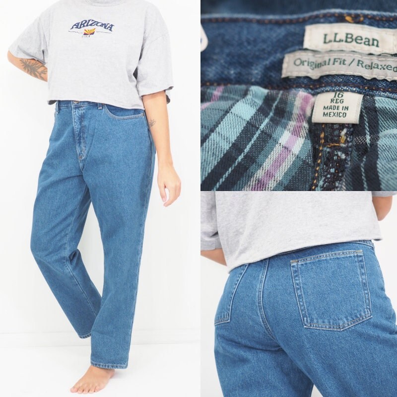 ll bean original fit relaxed jeans